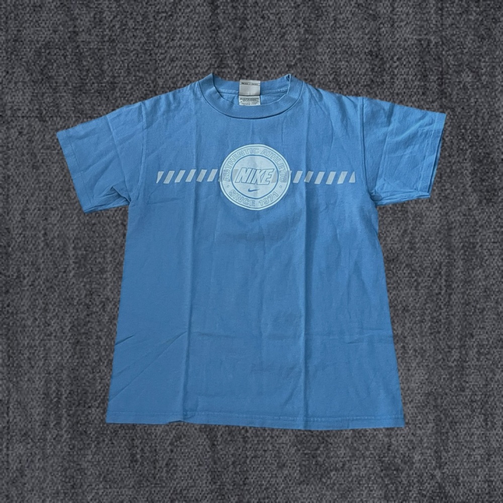 Nike Vintage T Shirt Men’s Small Blue